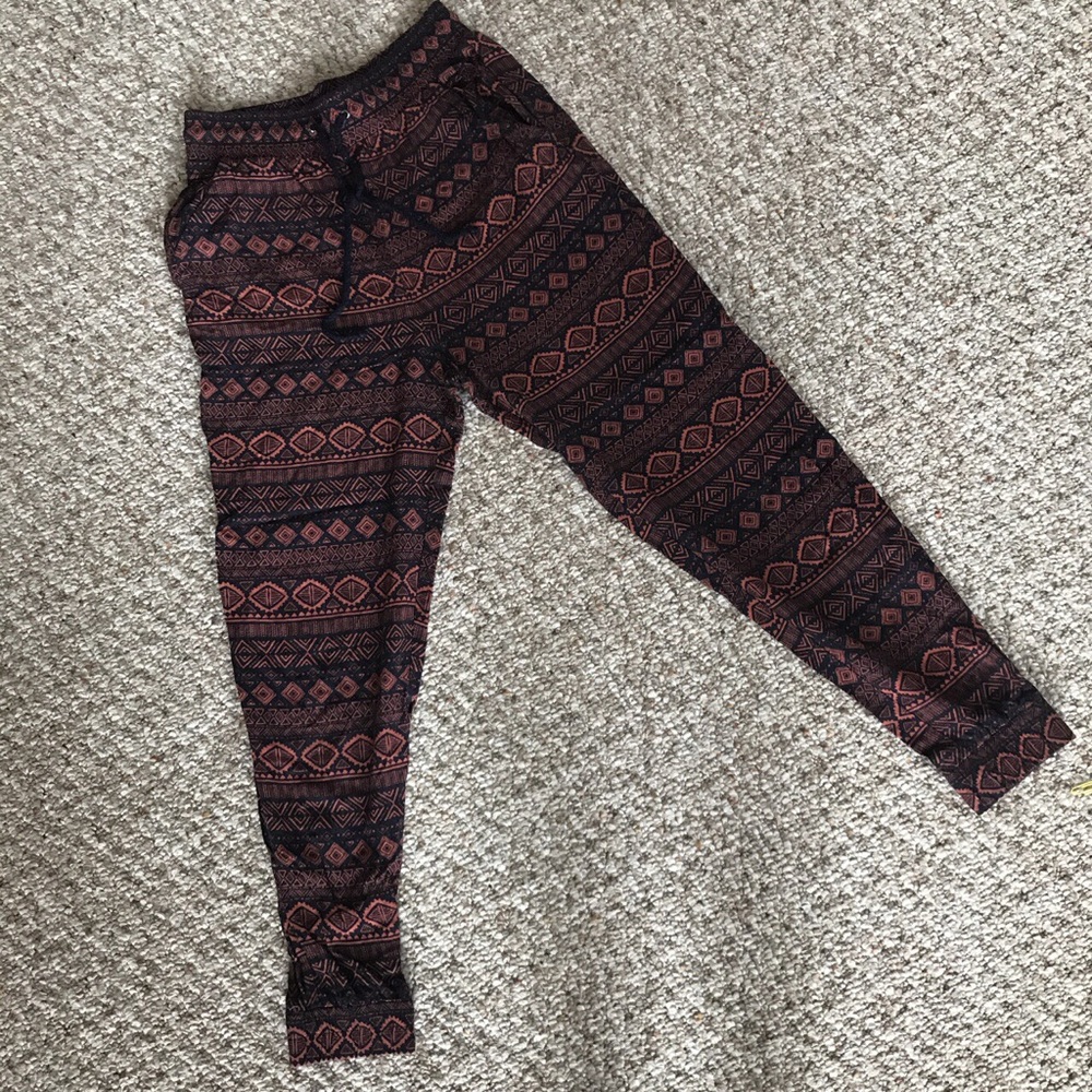 Tribal print bottoms